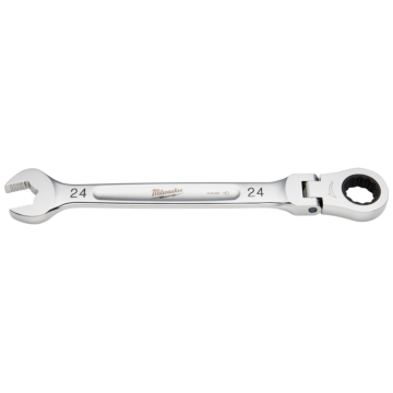 Milwaukee 24MM Flex Head Ratcheting Combination Wrench