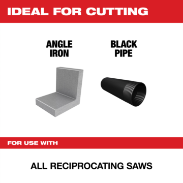 Milwaukee 9" 14 TPI SAWZALL® Blade for Medium Metal (5 PK)
