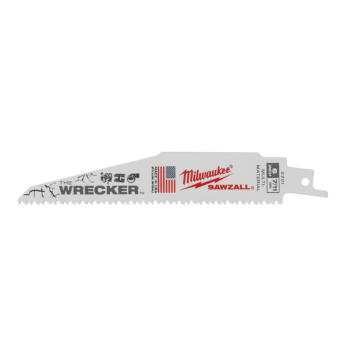Milwaukee 6" 7/11 TPI WRECKER™ SAWZALL® Blade for Multi-Material (5 PK)