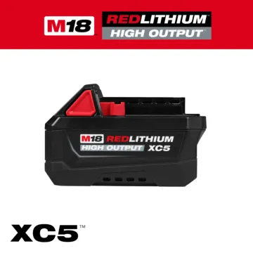 Milwaukee M18™ REDLITHIUM™ HIGH OUTPUT™ XC5™ Battery Pack