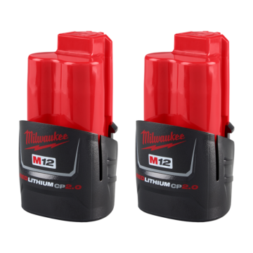 Milwaukee M12™ REDLITHIUM™ CP2.0 Battery (2pk)