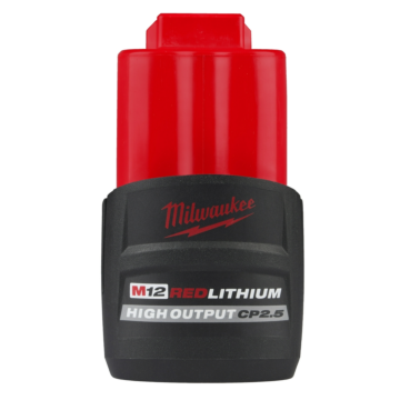 Milwaukee M12™ REDLITHIUM™ HIGH OUTPUT™ CP2.5 Battery Pack