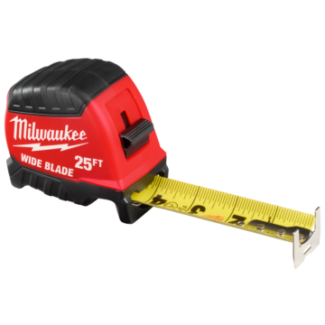 Milwaukee Wide Blade Tape Measure - 25 ft