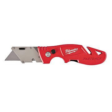Milwaukee FASTBACK™ Folding Utility Knife with Blade Storage