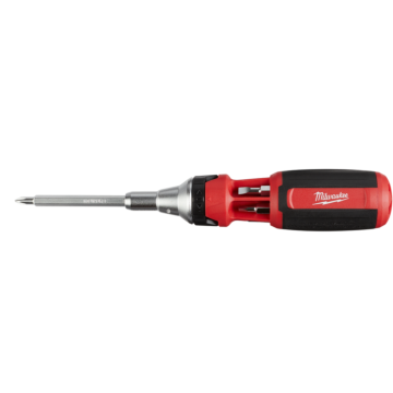 Milwaukee 9-in-1 Square Drive Ratcheting Multi-bit Driver