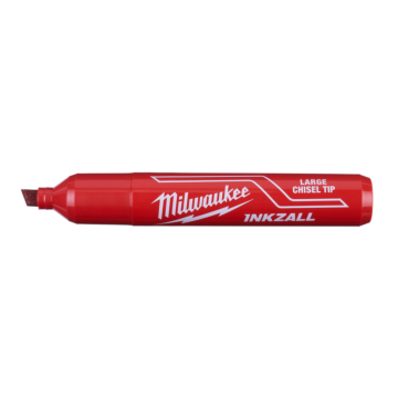 Milwaukee INKZALL™ (12) Large Chisel Tip Red Marker