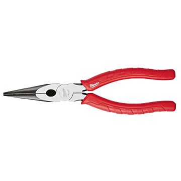 Milwaukee Comfort Grip Long Nose Pliers - 8 in.