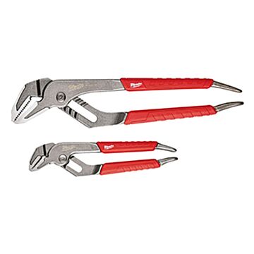 Milwaukee Comfort Grip Straight Jaw Pliers Set (2pc)