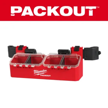 Milwaukee PACKOUT™ Tool Box 2-Bin Attachment