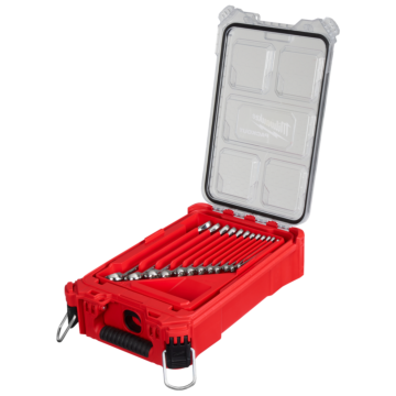 Milwaukee 15pc SAE Combination Wrench Set with PACKOUT™ Compact Organizer