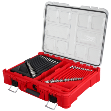 Milwaukee 30pc Metric & SAE Combination Wrench Set with PACKOUT™ Organizer