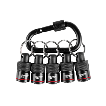 5PC Bit Holder w/ Carabiner