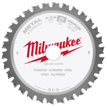 Milwaukee 5-3/8" Metal & Stainless Cutting Circular Saw Blade