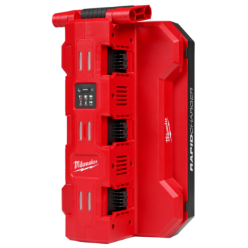 Milwaukee M18™ Six Bay Daisy Chain Rapid Charger w/ PACKOUT™ Compatibility