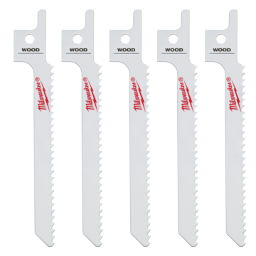 Milwaukee 3-1/2" 10 TPI SAWZALL® Blade for Wood Scroll (5 PK)