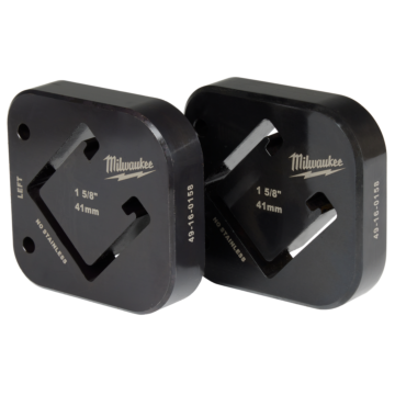 Milwaukee 1-5/8" x 1-5/8" Single Strut Shearing Dies