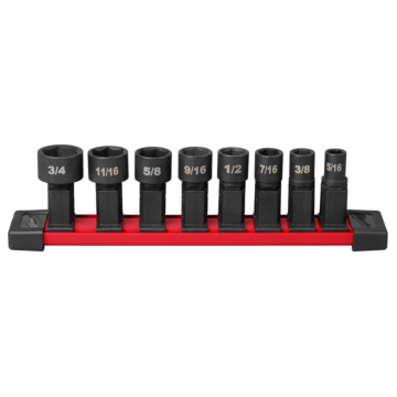 Milwaukee INSIDER™ Box Ratchet Socket SAE Set 8PC