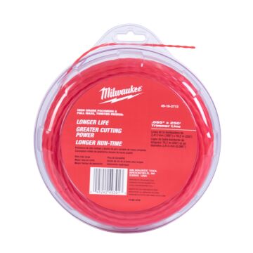 Milwaukee .095" x 250’ (1 lb.) Twisted Trimmer Line