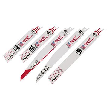 Milwaukee Demolition SAWZALL Blade Set (5pc)