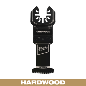 Milwaukee 1-3/8” High Carbon Steel Precision Tooth Hardwood Universal Fit Oscillating Multi-Tool Blade (1 PK)