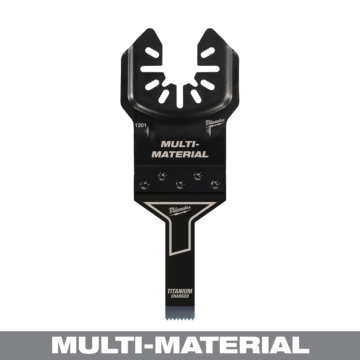 Milwaukee 3/8” Bi-Metal Multi-Material Universal Fit Oscillating Multi-Tool Blade (1 PK)