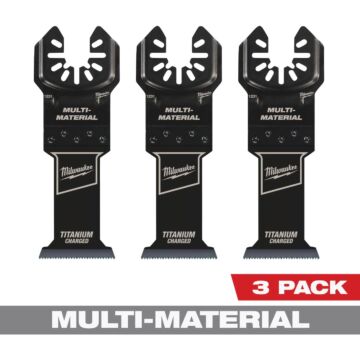 Milwaukee OPEN-LOK™ Bi-Metal Multi-Tool Blades (3pk) 1-3/8 in.