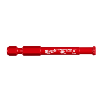 Milwaukee 1/4" DIAMOND MAX™ Hole Saw Bit