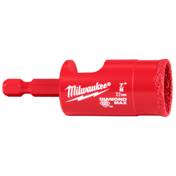 Milwaukee 7/8" DIAMOND MAX™ Hole Saw Bit