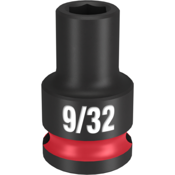Milwaukee SHOCKWAVE™ Impact Duty 3/8" Drive 9/32" Standard 6 Point Socket