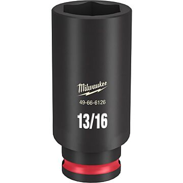 Milwaukee SHOCKWAVE™ Impact Duty 3/8" Drive 13/16" Deep 6 Point Socket