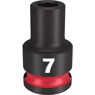 Milwaukee SHOCKWAVE™ Impact Duty 3/8" Drive 7MM Standard 6 Point Socket
