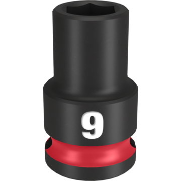 Milwaukee SHOCKWAVE™ Impact Duty 3/8" Drive 9MM Standard 6 Point Socket