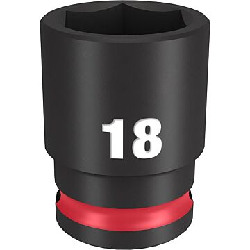 Milwaukee SHOCKWAVE™ Impact Duty 3/8" Drive 18MM Standard 6 Point Socket