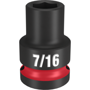 Milwaukee SHOCKWAVE™ Impact Duty 1/2" Drive 7/16" Standard 6 Point Socket