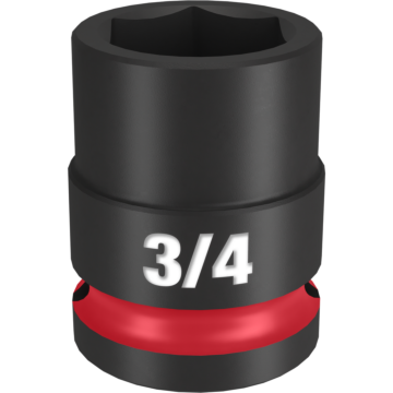 Milwaukee SHOCKWAVE™ Impact Duty 1/2" Drive 3/4" Standard 6 Point Socket