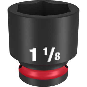 Milwaukee SHOCKWAVE™ Impact Duty 1/2" Drive 1-1/8" Standard 6 Point Socket