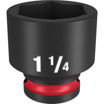Milwaukee SHOCKWAVE™ Impact Duty 1/2" Drive 1-1/4" Standard 6 Point Socket