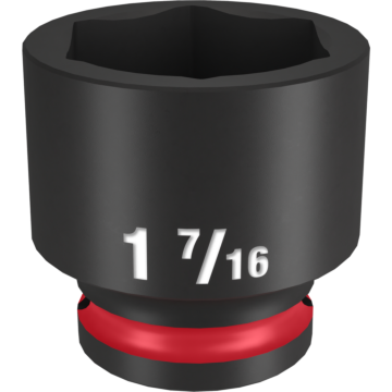 Milwaukee SHOCKWAVE™ Impact Duty 1/2" Drive 1-7/16" Standard 6 Point Socket