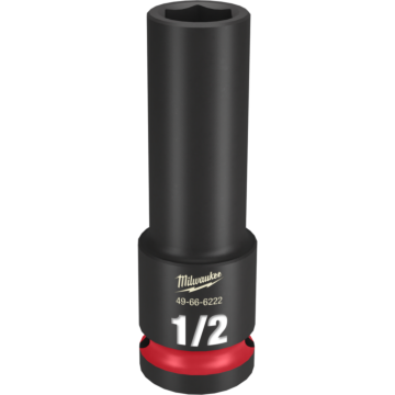 Milwaukee SHOCKWAVE™ Impact Duty 1/2" Drive 1/2" Deep 6 Point Socket