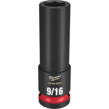 Milwaukee SHOCKWAVE™ Impact Duty 1/2" Drive 9/16" Deep 6 Point Socket