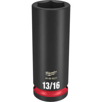 Milwaukee SHOCKWAVE™ Impact Duty 1/2" Drive 13/16" Deep 6 Point Socket