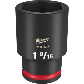 Milwaukee SHOCKWAVE™ Impact Duty 1/2" Drive 1-9/16" Deep 6 Point Socket