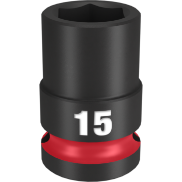 Milwaukee SHOCKWAVE™ Impact Duty 1/2" Drive 15MM Standard 6 Point Socket