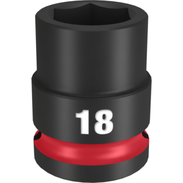 Milwaukee SHOCKWAVE™ Impact Duty 1/2" Drive 18MM Standard 6 Point Socket