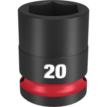 Milwaukee SHOCKWAVE™ Impact Duty 1/2" Drive 20MM Standard 6 Point Socket
