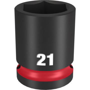 Milwaukee SHOCKWAVE™ Impact Duty 1/2" Drive 21MM Standard 6 Point Socket