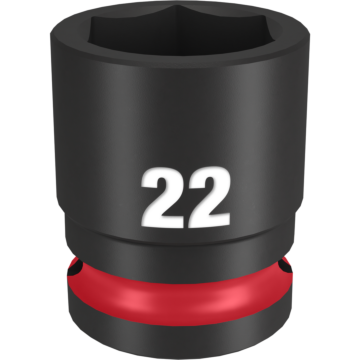 Milwaukee SHOCKWAVE™ Impact Duty 1/2" Drive 22MM Standard 6 Point Socket