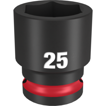 Milwaukee SHOCKWAVE™ Impact Duty 1/2" Drive 25mm Standard 6 Point Socket