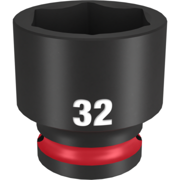 Milwaukee SHOCKWAVE™ Impact Duty 1/2" Drive 32MM Standard 6 Point Socket