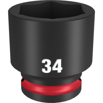 Milwaukee SHOCKWAVE™ Impact Duty 1/2" Drive 34MM Standard 6 Point Socket